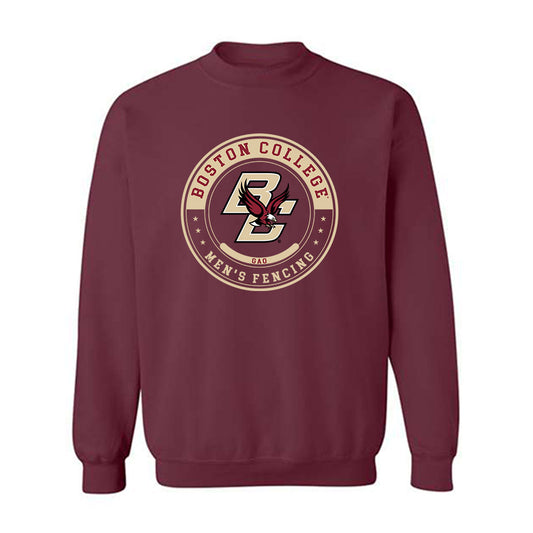 Boston College - NCAA Men's Fencing : Daniel Gao - Crewneck Sweatshirt