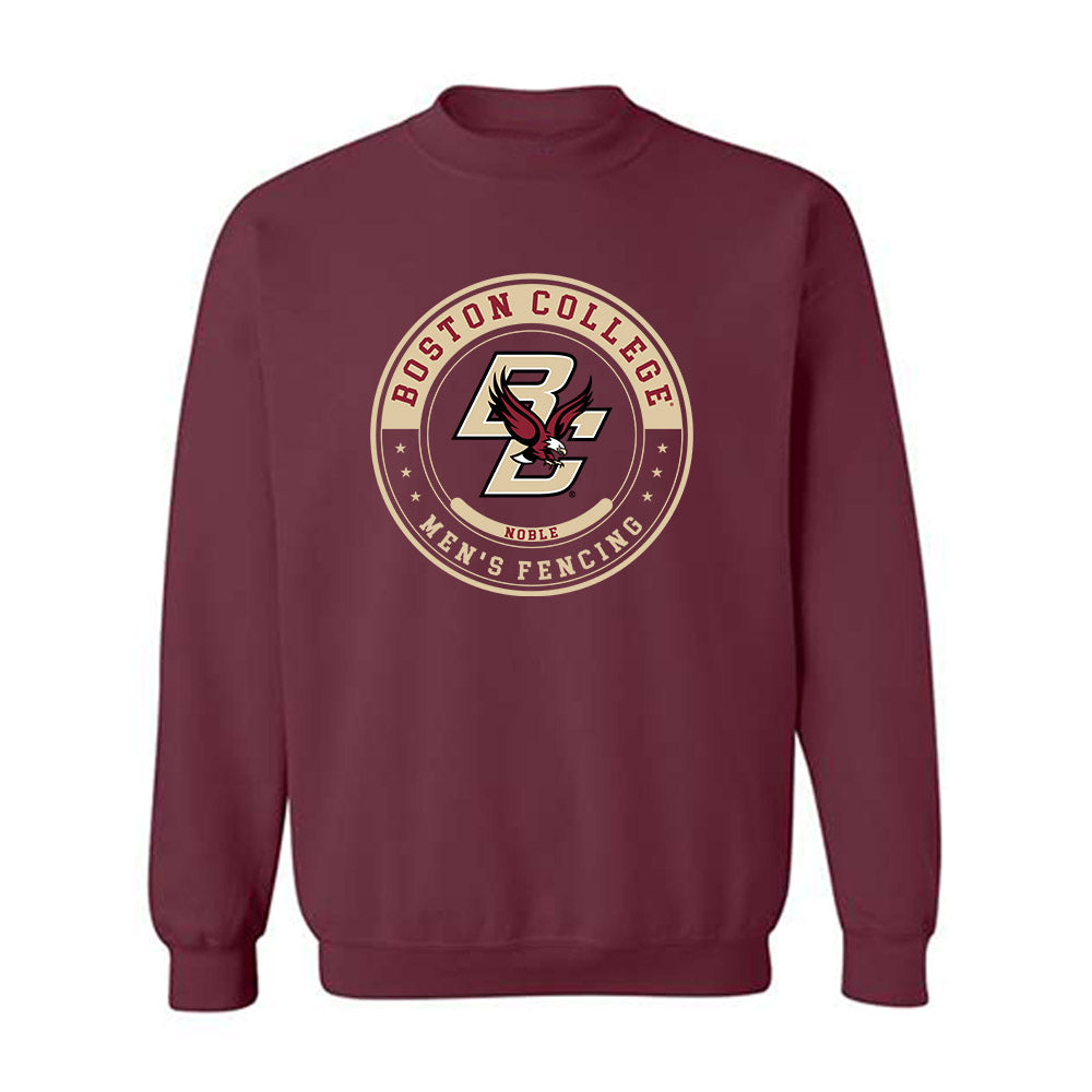 Boston College - NCAA Men's Fencing : Colin Noble - Crewneck Sweatshirt