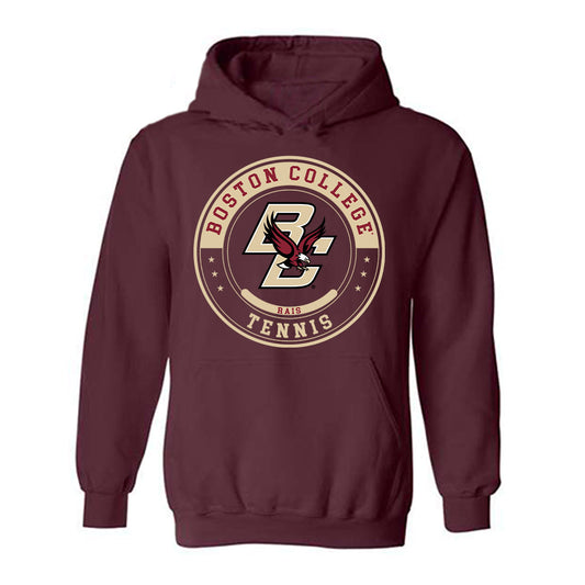 Boston College - NCAA Men's Tennis : Lukas Rais - Hooded Sweatshirt