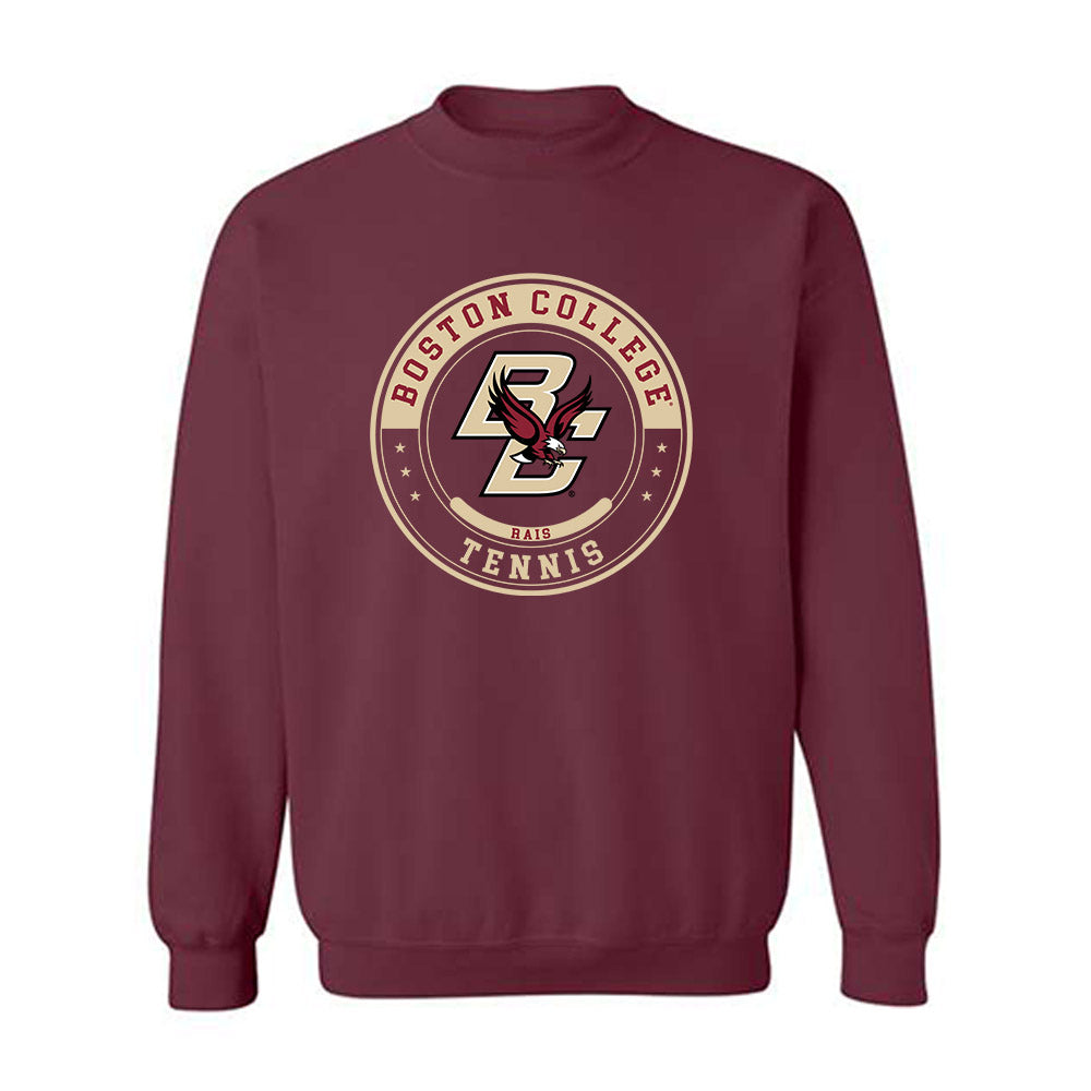 Boston College - NCAA Men's Tennis : Lukas Rais - Crewneck Sweatshirt