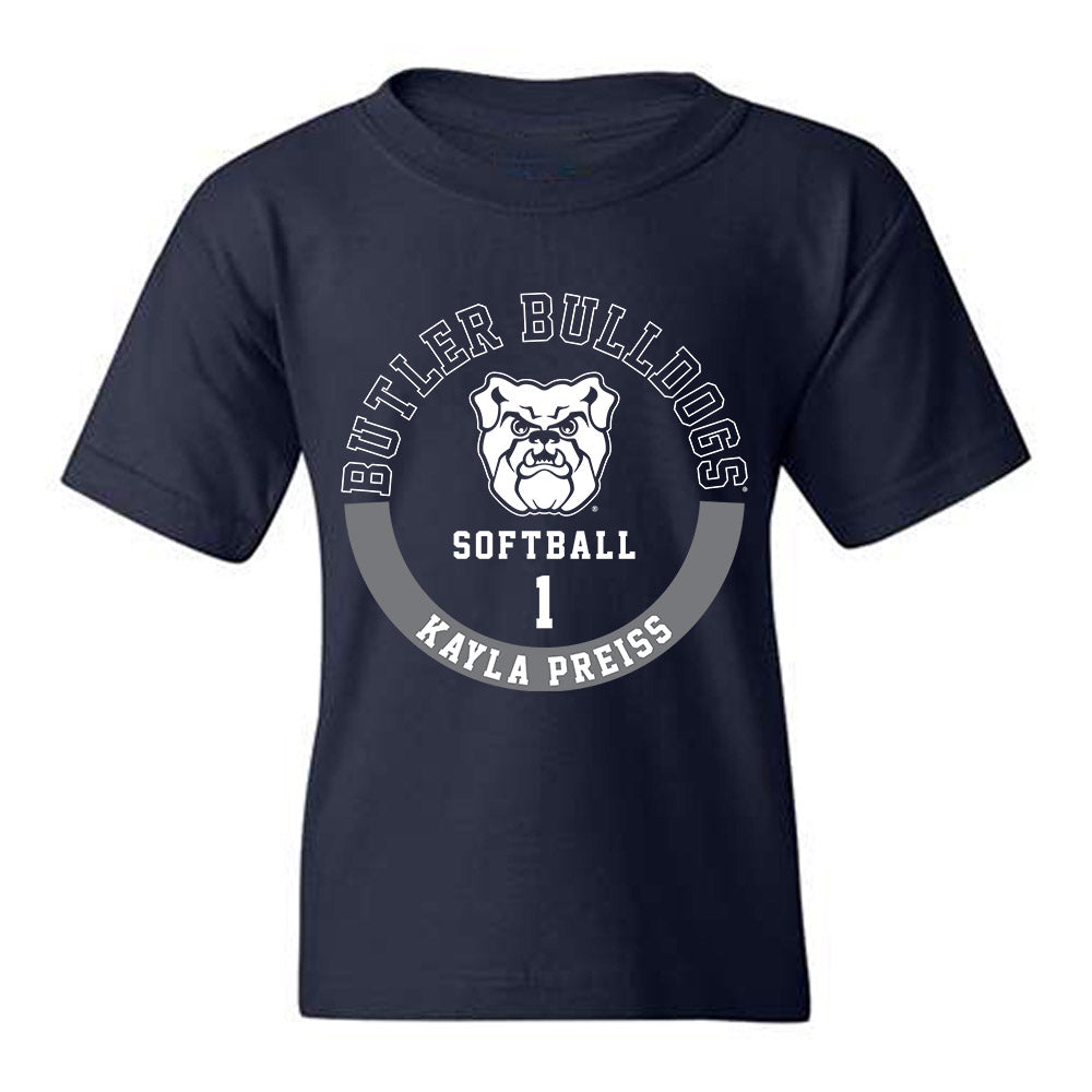 Butler - NCAA Softball : Kayla Preiss - Generic Shersey Youth T-Shirt-0