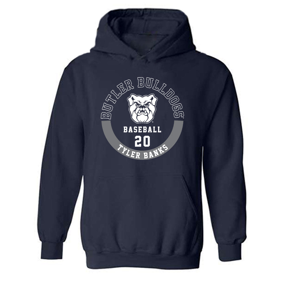 BU - NCAA Baseball : Tyler Banks - Generic Shersey Hooded Sweatshirt-0