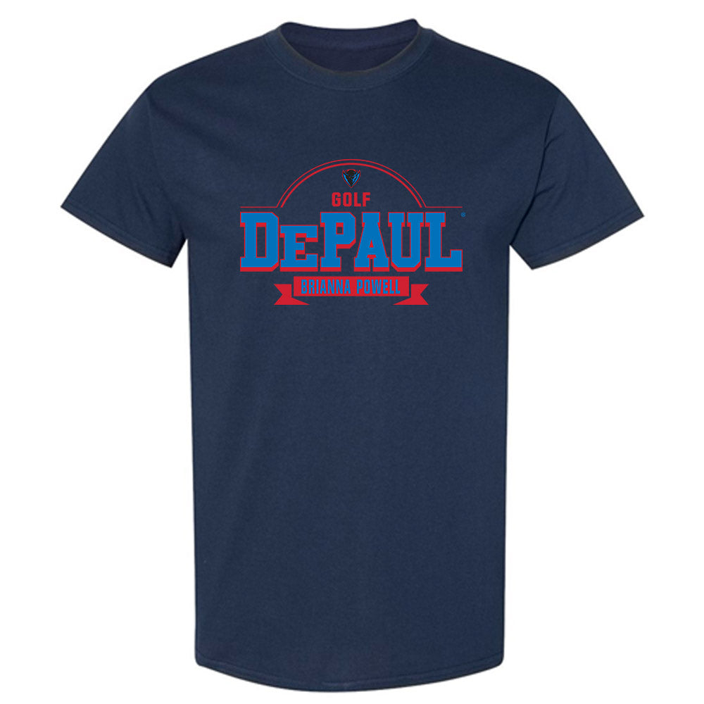 DePaul - NCAA Men's Golf : Brianna Powell - Classic Fashion Shersey T-Shirt-0