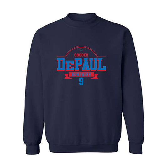 DePaul - NCAA Women's Soccer : Sienna Gonzales - Classic Fashion Shersey Crewneck Sweatshirt-0