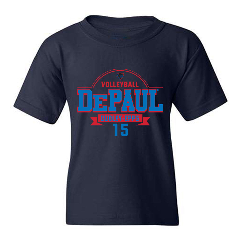DePaul - NCAA Women's Volleyball : Jade Dudley-Epps - Classic Fashion Shersey Youth T-Shirt-0