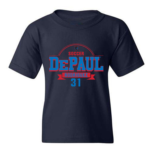 DePaul - NCAA Men's Soccer : Santiago Rodriguez - Youth T-Shirt Classic Fashion Shersey