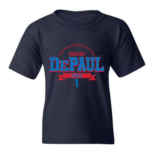 DePaul - NCAA Men's Soccer : Gandhi Cruz - Youth T-Shirt Classic Fashion Shersey