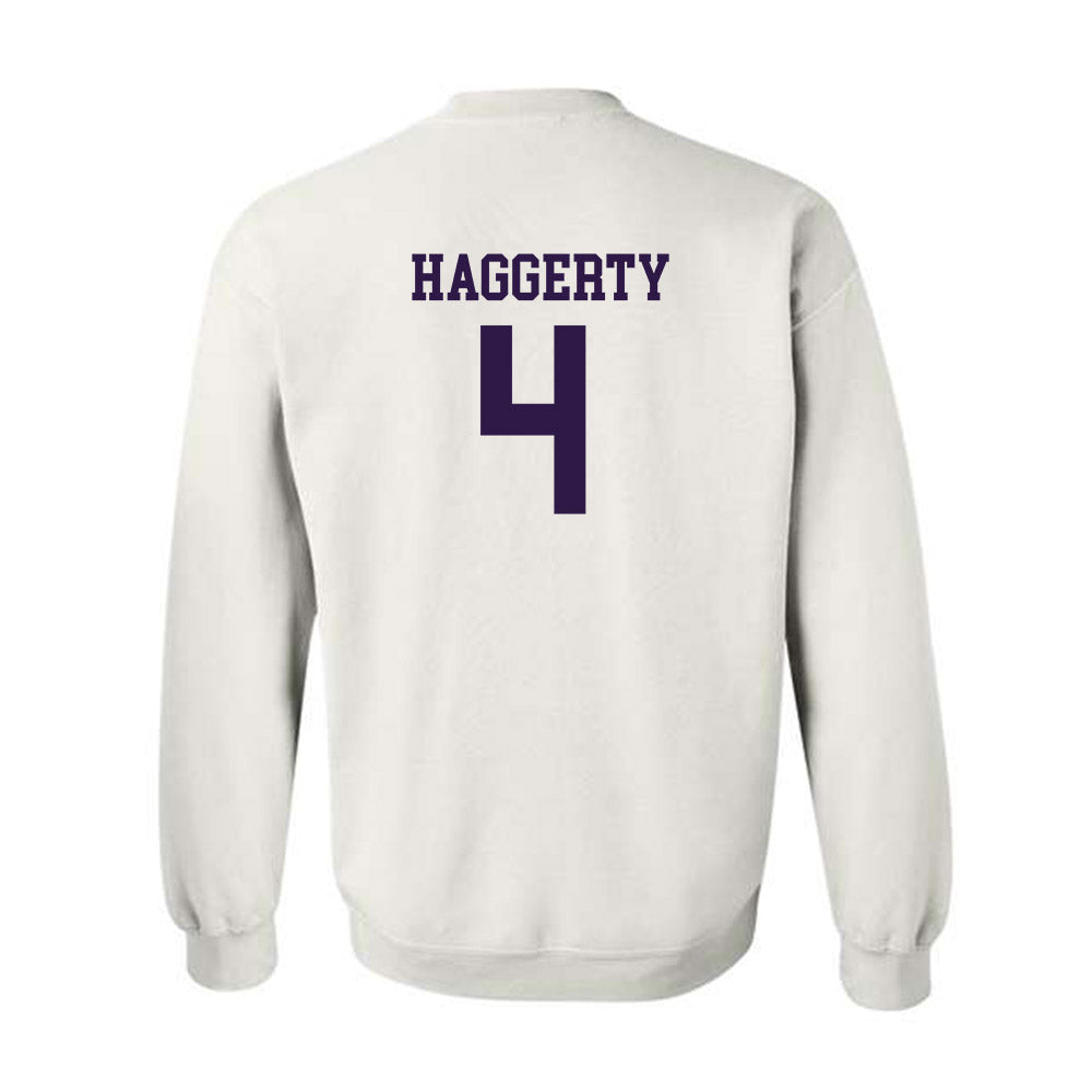 Kansas State - NCAA Men's Basketball : Pj Haggerty - Classic Shersey Crewneck Sweatshirt-1