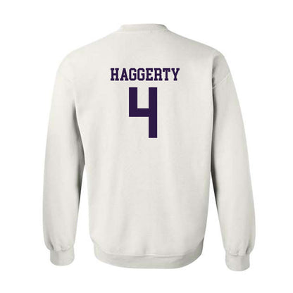 Kansas State - NCAA Men's Basketball : Pj Haggerty - Classic Shersey Crewneck Sweatshirt-1