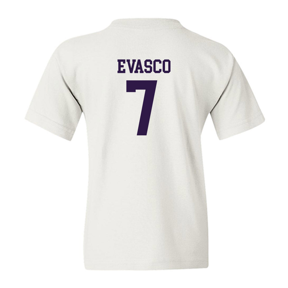 Kansas State - NCAA Baseball : Aj Evasco - Classic Shersey Youth T-Shirt-1