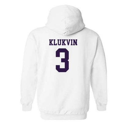 Kansas State - NCAA Women's Volleyball : Alex Klukvin - Classic Shersey Hooded Sweatshirt-1