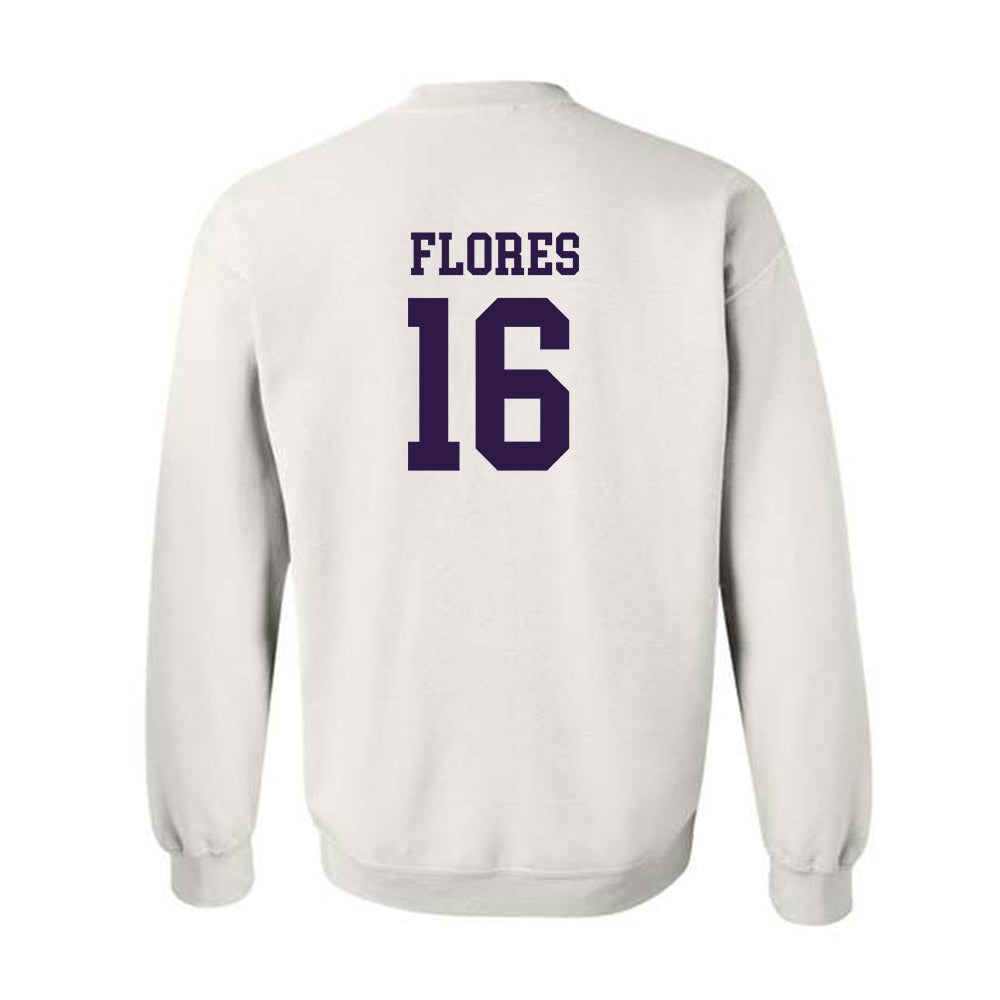 Kansas State - NCAA Baseball : Matthew Flores - Classic Shersey Crewneck Sweatshirt-1