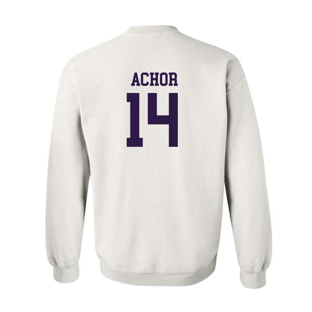 Kansas State - NCAA Men's Basketball : Achor Achor - Classic Shersey Crewneck Sweatshirt