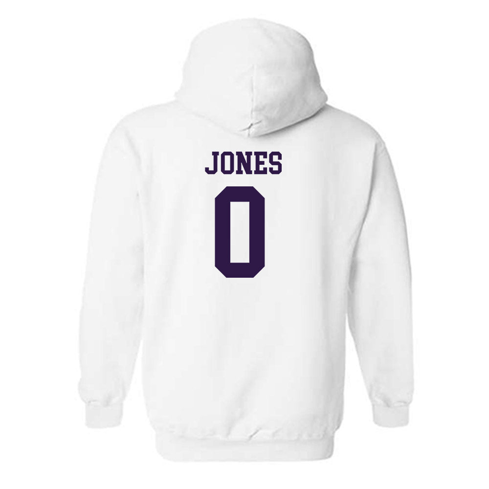 Kansas State - NCAA Women's Volleyball : Makinsey jones - Classic Shersey Hooded Sweatshirt-1