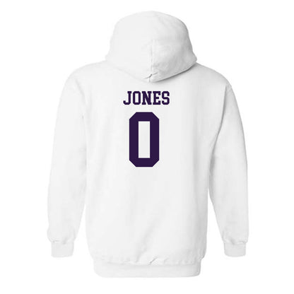 Kansas State - NCAA Women's Volleyball : Makinsey jones - Classic Shersey Hooded Sweatshirt-1