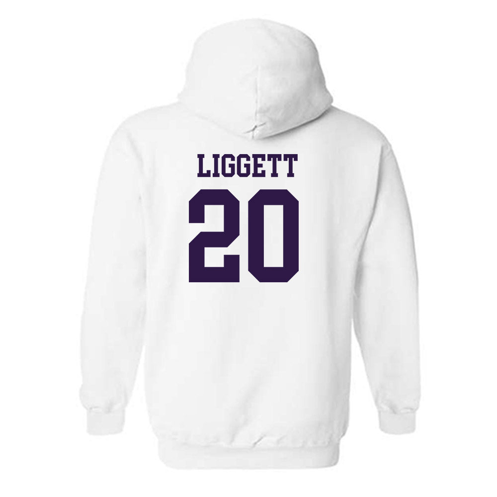 Kansas State - NCAA Baseball : Carson Liggett - Classic Shersey Hooded Sweatshirt-1