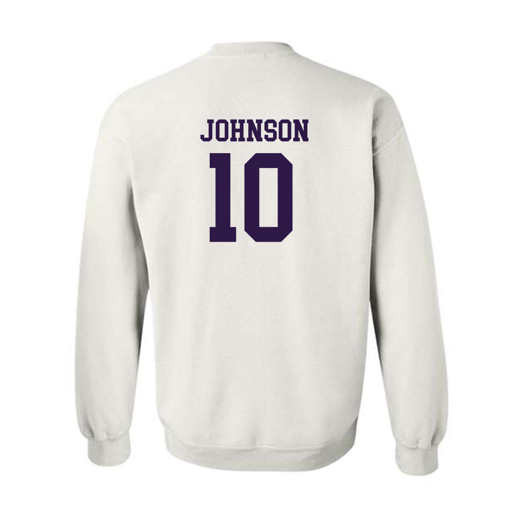 Kansas State - NCAA Football : Keagan Johnson - Classic Shersey Crewneck Sweatshirt