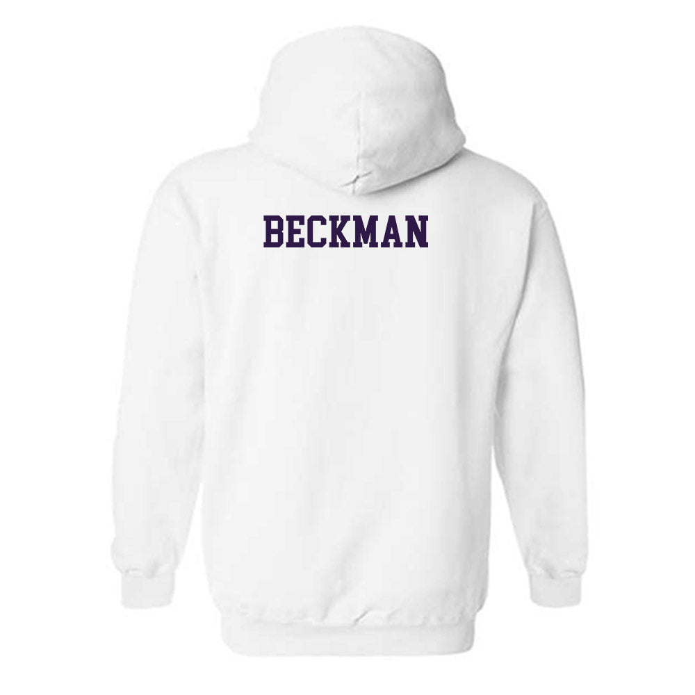 Kansas State - NCAA Men's Track & Field : Logan Beckman - Classic Shersey Hooded Sweatshirt-1