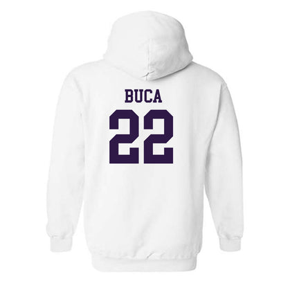Kansas State - NCAA Men's Basketball : Dorin Buca - Classic Shersey Hooded Sweatshirt-1