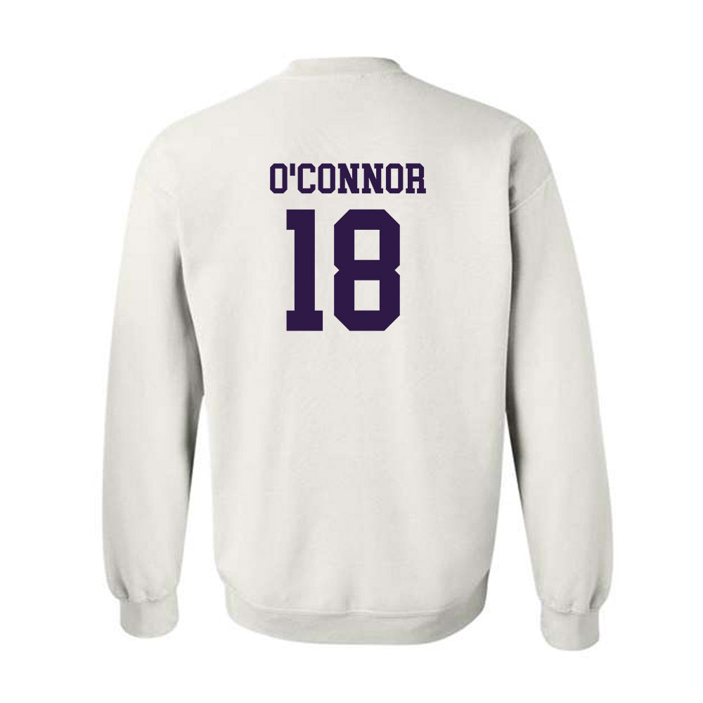Kansas State - NCAA Baseball : Keegan O'Connor - Classic Shersey Crewneck Sweatshirt-1