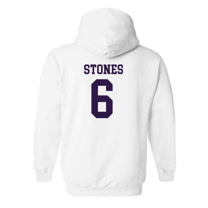Kansas State - NCAA Women's Volleyball : Avery Stones - Classic Shersey Hooded Sweatshirt-1