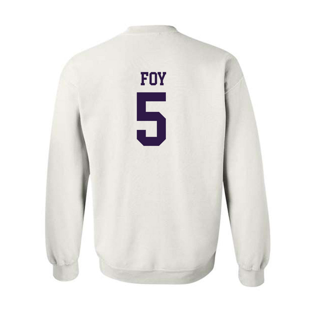 Kansas State - NCAA Women's Basketball : Aniya' Foy - Classic Shersey Crewneck Sweatshirt-1