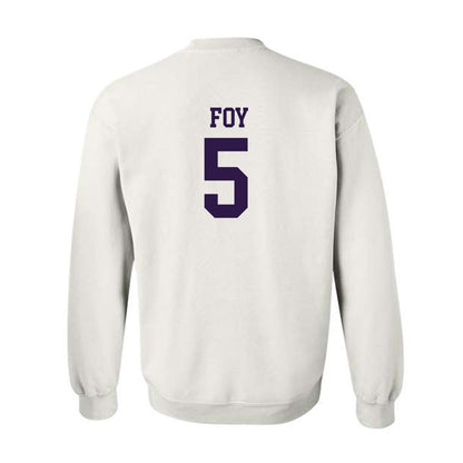 Kansas State - NCAA Women's Basketball : Aniya' Foy - Classic Shersey Crewneck Sweatshirt-1