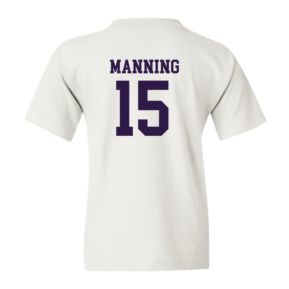 Kansas State - NCAA Men's Basketball : Taj Manning - Classic Shersey Youth T-Shirt