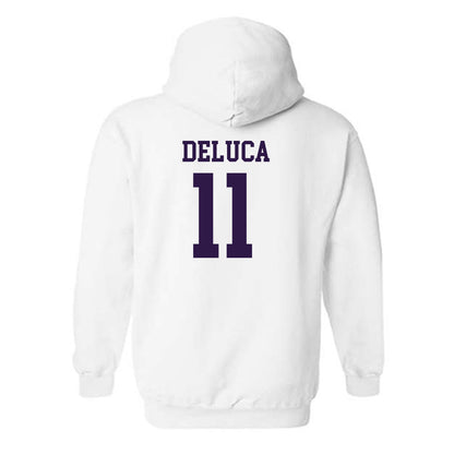 Kansas State - NCAA Women's Soccer : Emerson DeLuca - Classic Shersey Hooded Sweatshirt-1
