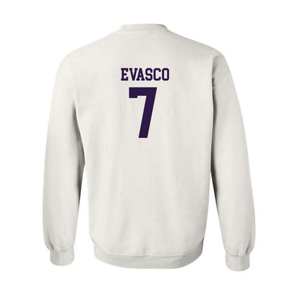 Kansas State - NCAA Baseball : Aj Evasco - Classic Shersey Crewneck Sweatshirt-1