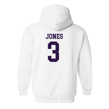 Kansas State - NCAA Men's Basketball : CJ Jones - Classic Shersey Hooded Sweatshirt