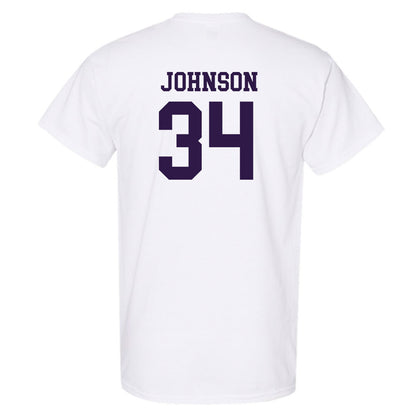 Kansas State - NCAA Men's Basketball : Nate Johnson - Classic Shersey T-Shirt-1