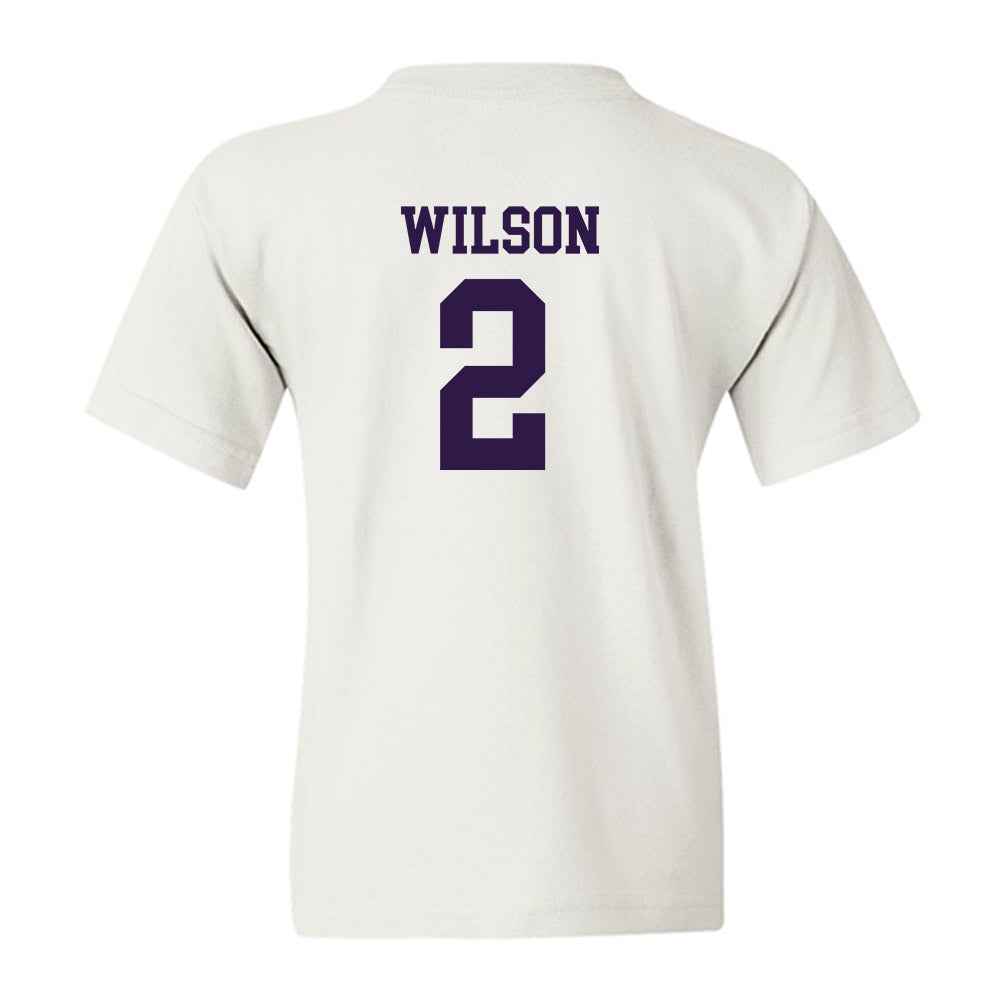 Kansas State - NCAA Men's Basketball : Exavier Wilson - Classic Shersey Youth T-Shirt-1