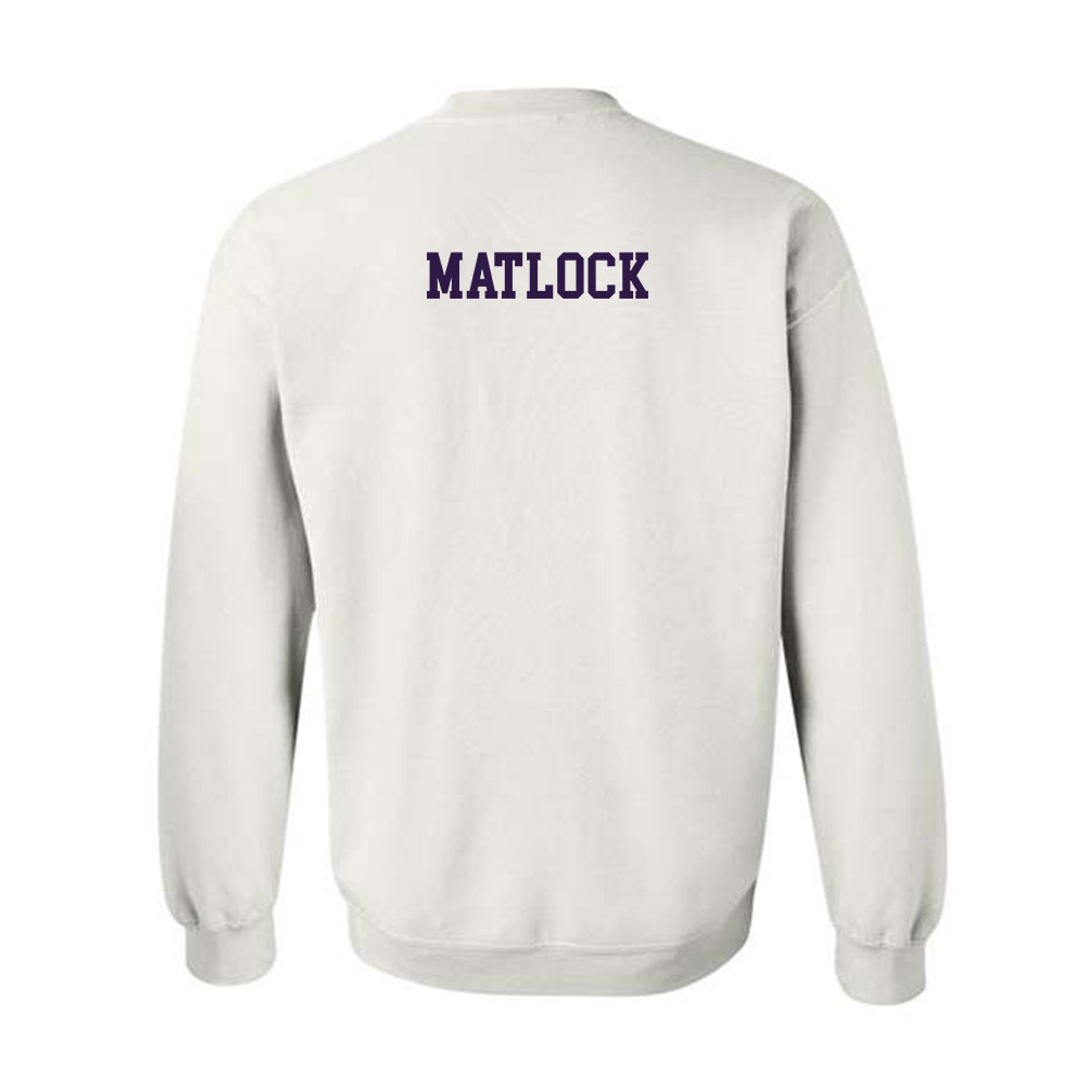 Kansas State - NCAA Men's Track & Field : Nen Matlock - Classic Shersey Crewneck Sweatshirt-1