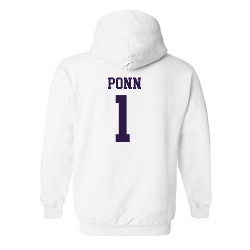 Kansas State - NCAA Women's Volleyball : Caleigh Ponn - Classic Shersey Hooded Sweatshirt-1