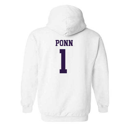 Kansas State - NCAA Women's Volleyball : Caleigh Ponn - Classic Shersey Hooded Sweatshirt-1