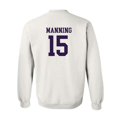 Kansas State - NCAA Men's Basketball : Taj Manning - Classic Shersey Crewneck Sweatshirt