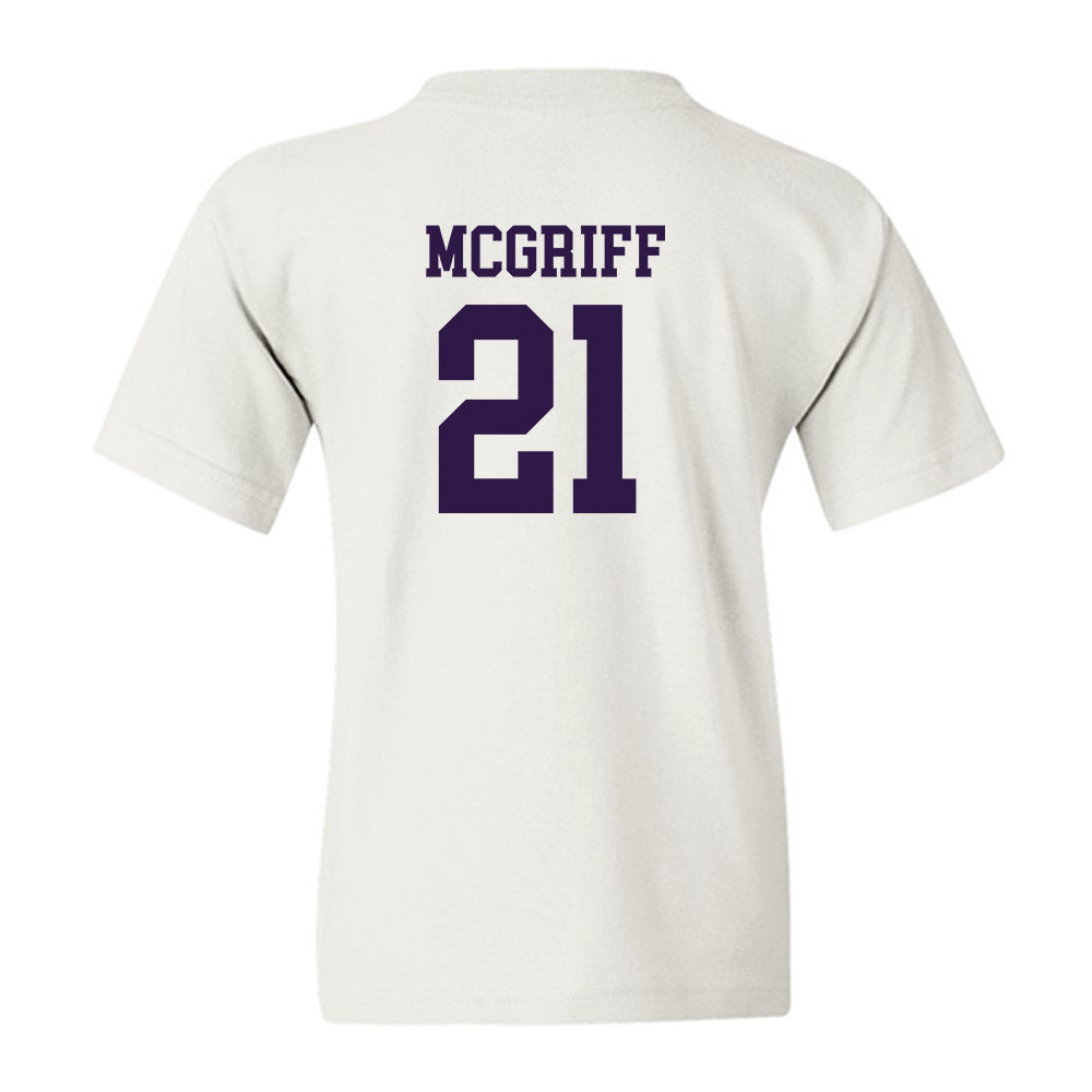 Kansas State - NCAA Men's Basketball : Khamari McGriff - Classic Shersey Youth T-Shirt-1