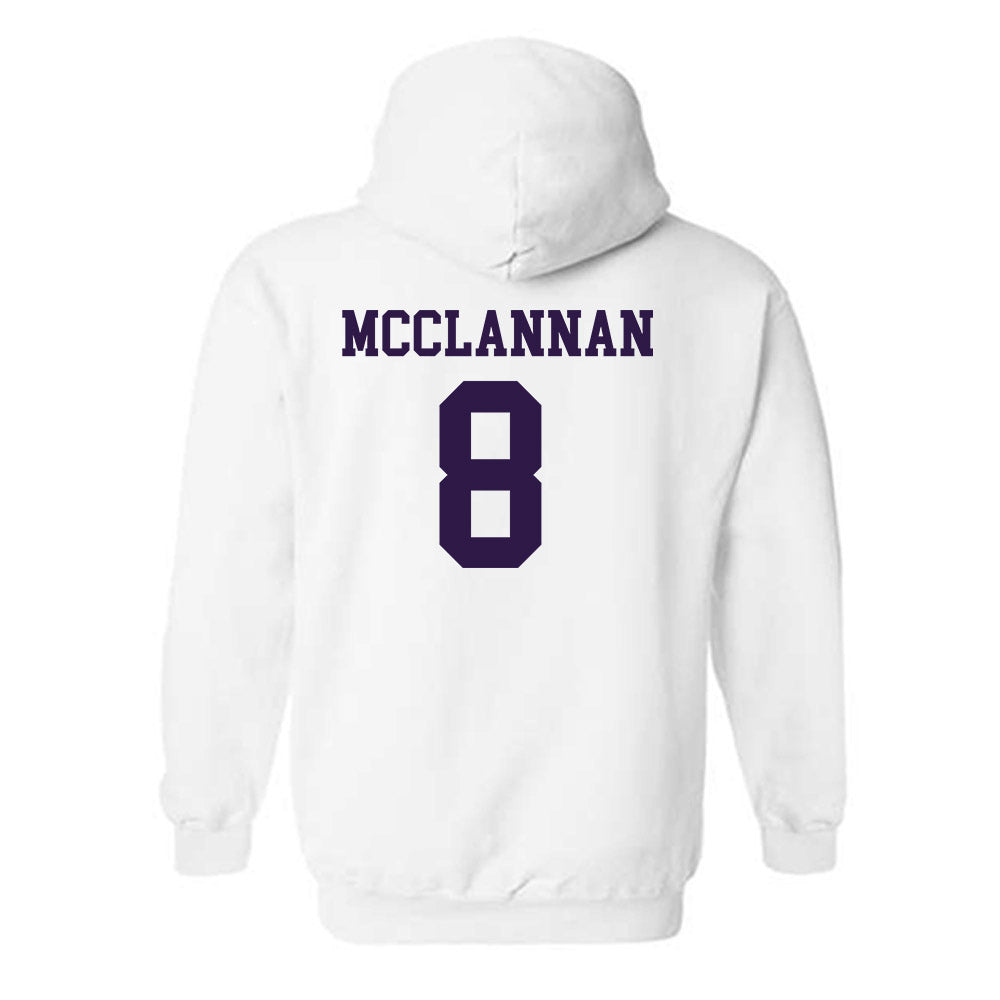 Kansas State - NCAA Football : Simon McClannan - Classic Shersey Hooded Sweatshirt-1