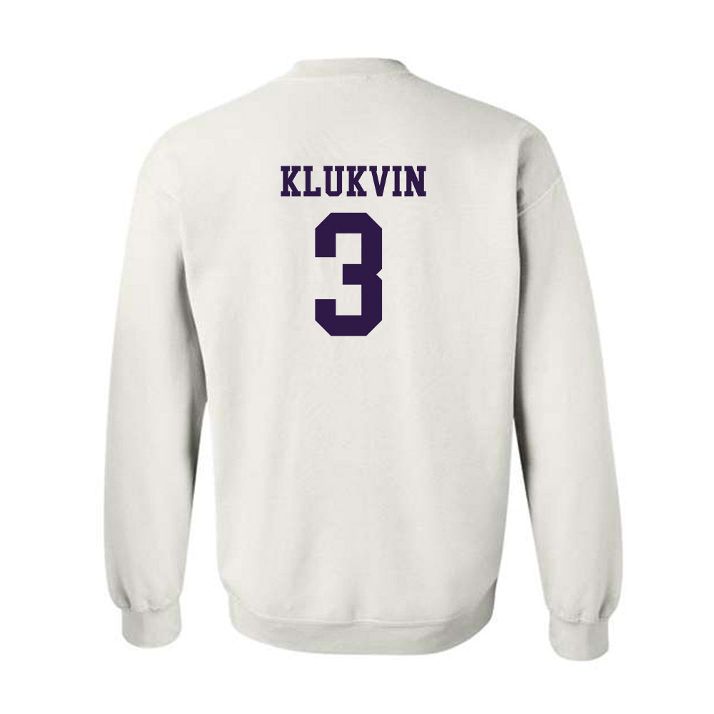 Kansas State - NCAA Women's Volleyball : Alex Klukvin - Classic Shersey Crewneck Sweatshirt-1