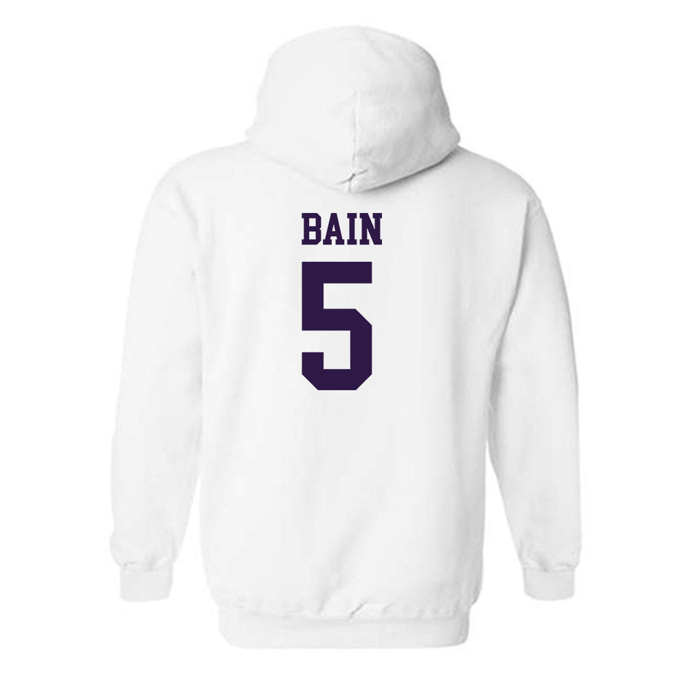 Kansas State - NCAA Men's Basketball : Spencer Bain - Classic Shersey Hooded Sweatshirt