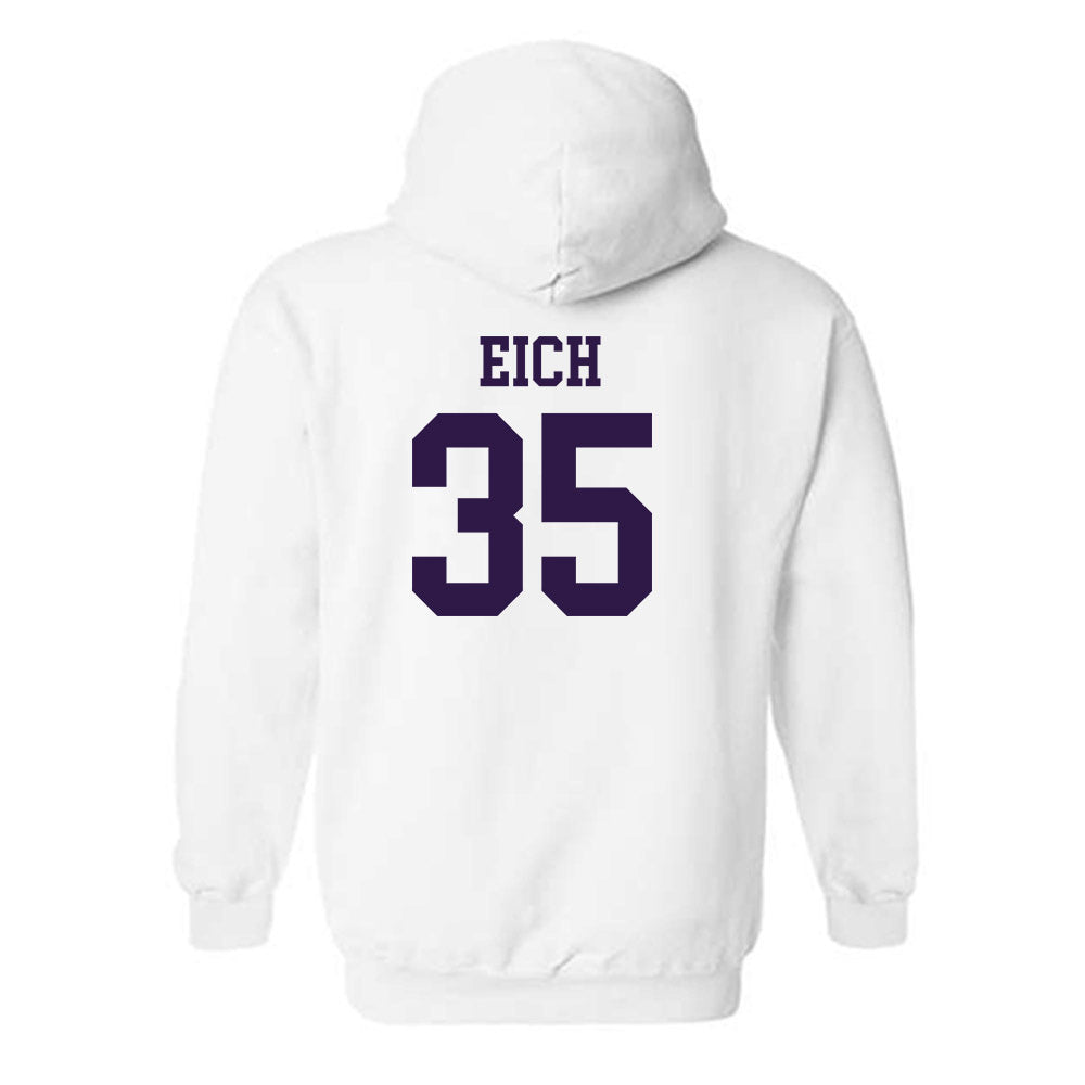 Kansas State - NCAA Baseball : Billy Eich - Classic Shersey Hooded Sweatshirt-1