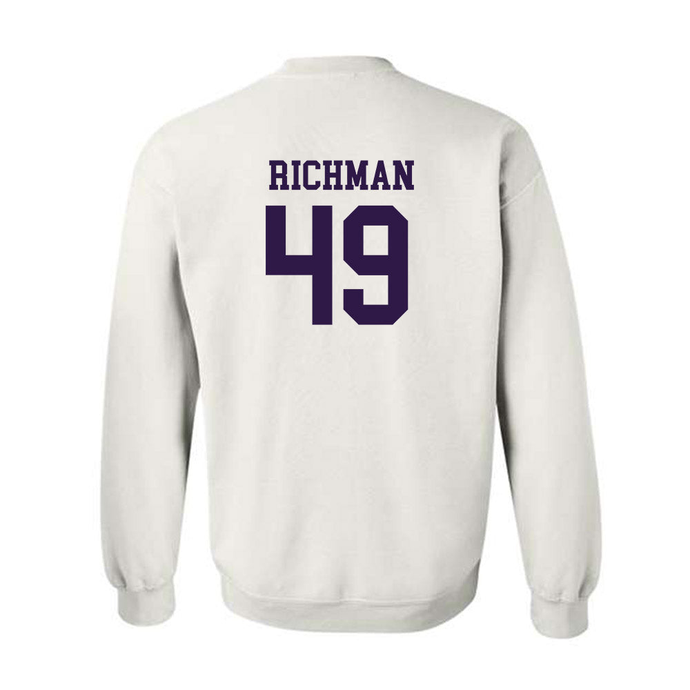 Kansas State - NCAA Football : Maguire Richman - Classic Shersey Crewneck Sweatshirt-1