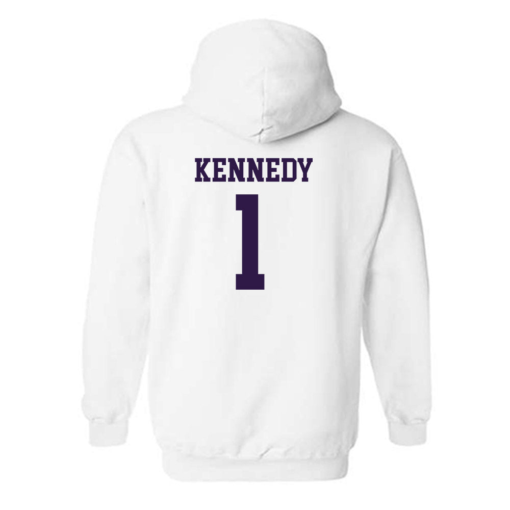 Kansas State - NCAA Baseball : Dee Kennedy - Classic Shersey Hooded Sweatshirt-1