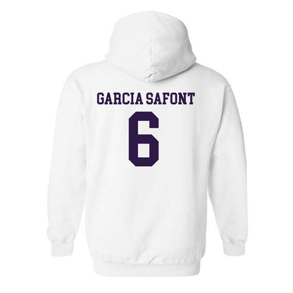 Kansas State - NCAA Women's Basketball : Gina Garcia Safont - Classic Shersey Hooded Sweatshirt-1