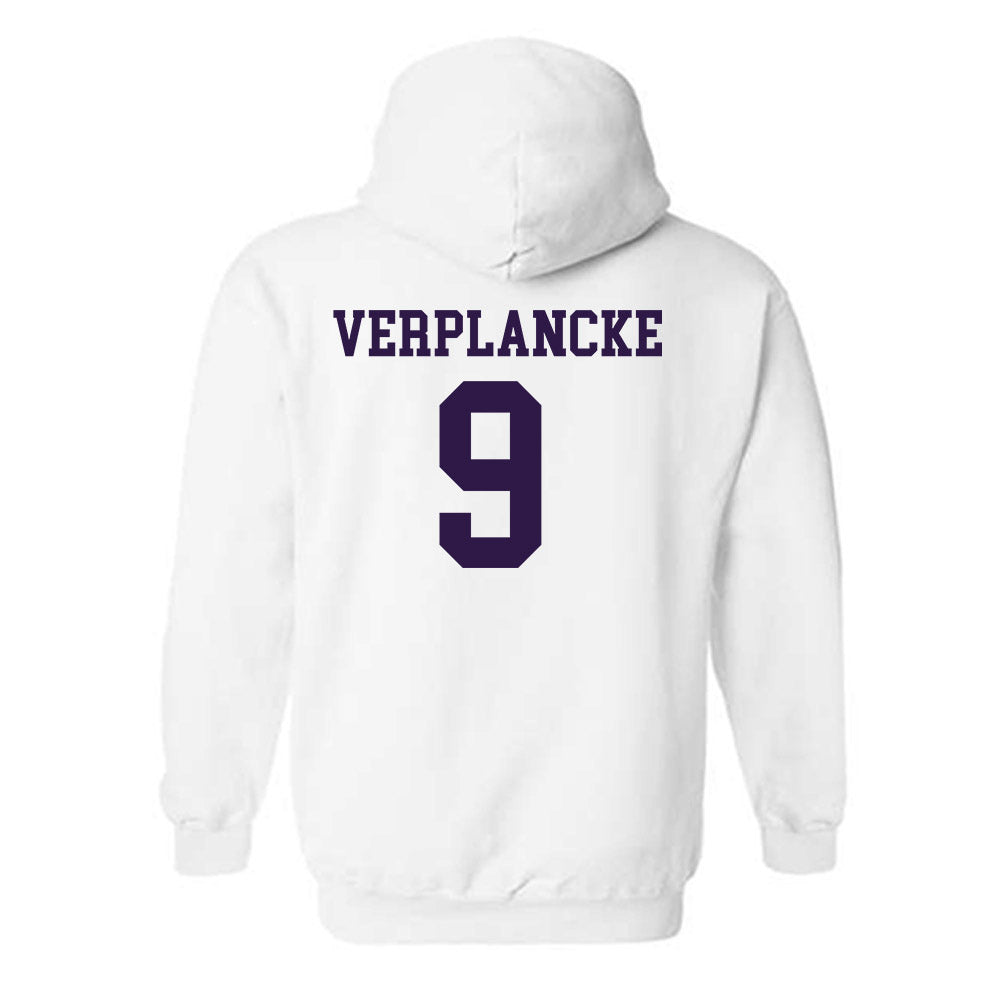Kansas State - NCAA Women's Soccer : Jenna Verplancke - Classic Shersey Hooded Sweatshirt-1