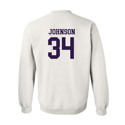 Kansas State - NCAA Men's Basketball : Nate Johnson - Classic Shersey Crewneck Sweatshirt-1