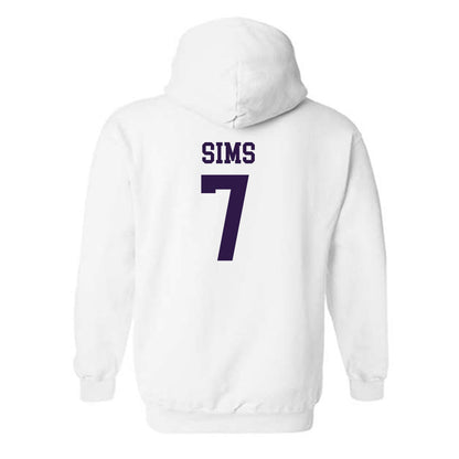 Kansas State - NCAA Women's Volleyball : Symone Sims - Classic Shersey Hooded Sweatshirt