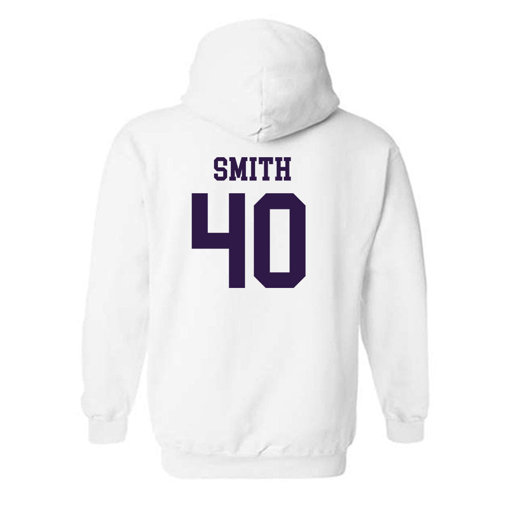Kansas State - NCAA Baseball : Miles Smith - Classic Shersey Hooded Sweatshirt-1