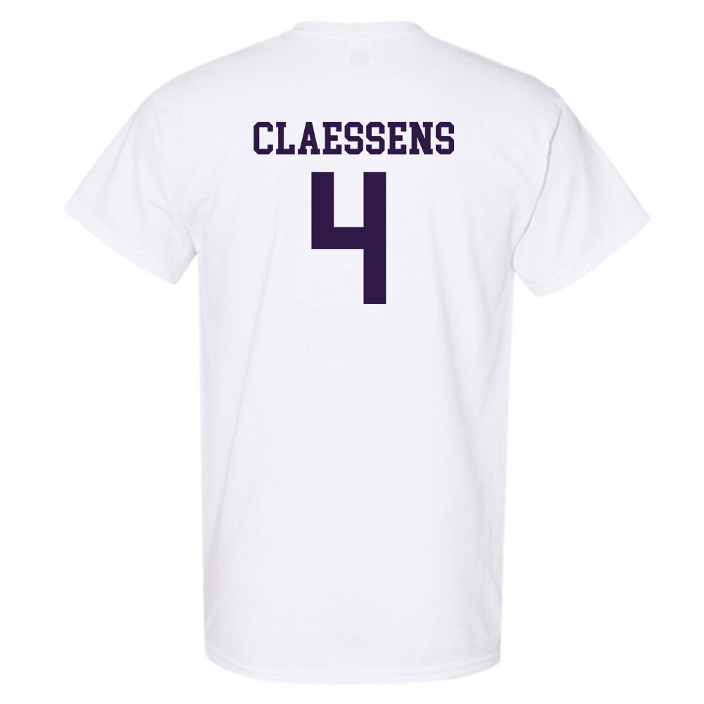 Kansas State - NCAA Women's Basketball : Nastja Claessens - Classic Shersey T-Shirt-1